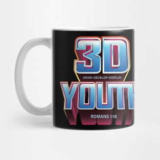 3D YOUTH - Draw, Develop, Display - Romans 1:16 Mug